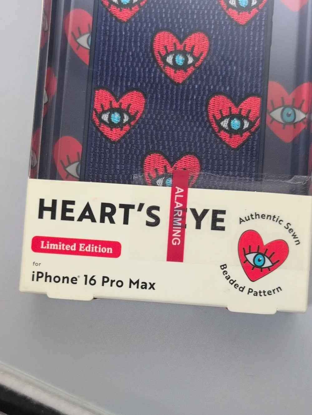 MVMT Heart's Eye Beaded Phone Case iPhone 16 Pro Max